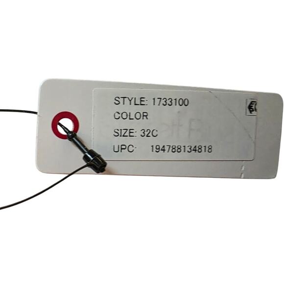 Skarlett Blue Minx Lace Balconette Bra, Bright Poppy, NWT, 32C - Picture 4 of 7